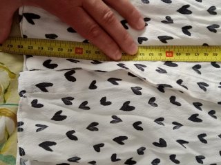 Camisa Zara Estampado Corazones Talla S