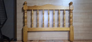 2 cabeceros de madera