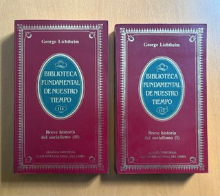 “Breve historia del socialismo” 2 Vol.
