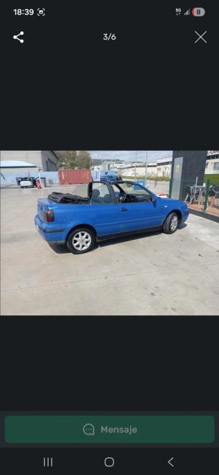 Volkswagen Golf Cabrio 2000