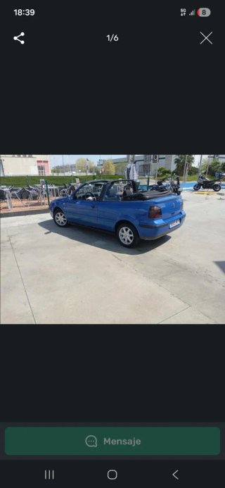 Volkswagen Golf Cabrio 2000