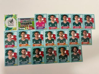 Lote cromos selecciones mundial 2026