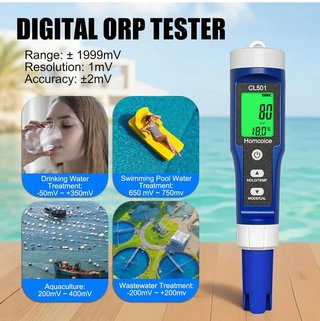 Medidor pH Homcoice CL501 Piscina ORP Temp