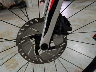 Bicicleta Specialized Tarmac Bianca/Rossa