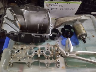 Motor de arranque Triumph 675