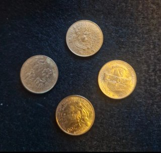 Lotto 200 Lire Italiane Monete delle Forze Armate