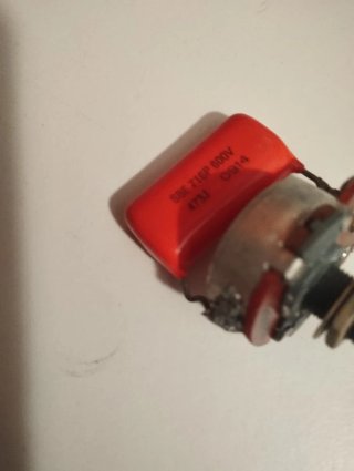 Kit Electrónica Hamer P90 (3 Potes 500k + Cond.)
