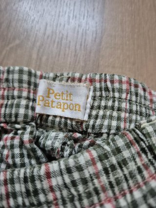 Pantalón niño cuadros