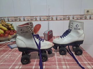 Pattini a rotelle parallele taglia 37