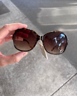 Occhiali da sole donna marrone/oro