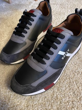 Zapatillas Bally Negras y Grises