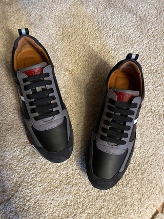 Zapatillas Bally Negras y Grises