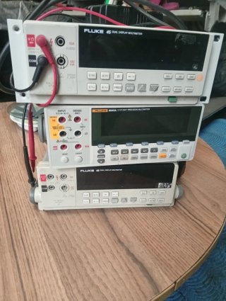 Multímetro Fluke 45 y 8845A