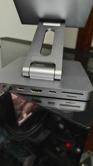 Soporte Tablet/iPad Gris