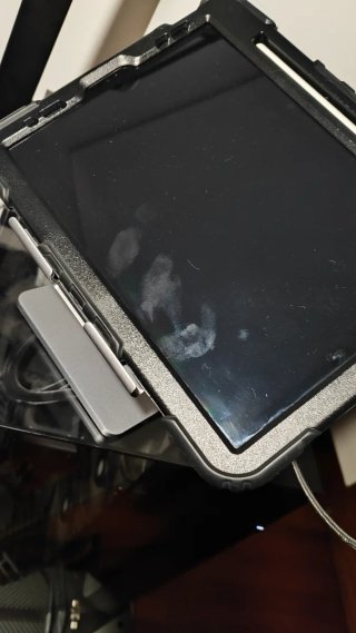 Soporte Tablet/iPad Gris