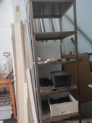 Estantería Inox 4 Baldas