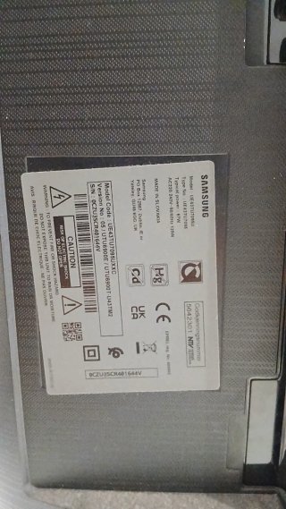 Samsung 43” 4K UHD TV UE43TU7095U