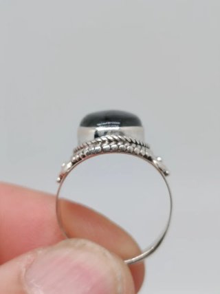Anillo Plata y Labradorita.