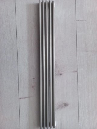Rejilla ventilación horno acero inoxidable