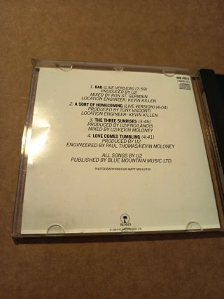 CD U2 Wide Awake in America