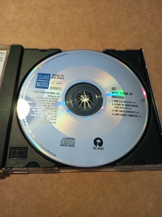 CD U2 Wide Awake in America