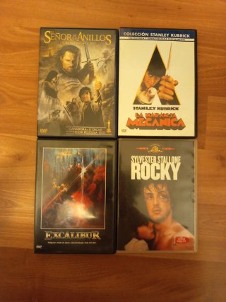 Lote 4 películas DVD