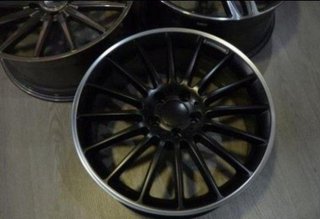 Llantas Mercedes C63 AMG W204 Negro Satinado