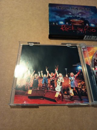 2 CDs Iron Maiden Rock in Rio