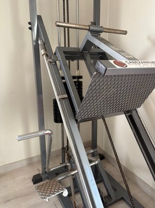 Prensa de musculación en buen estado