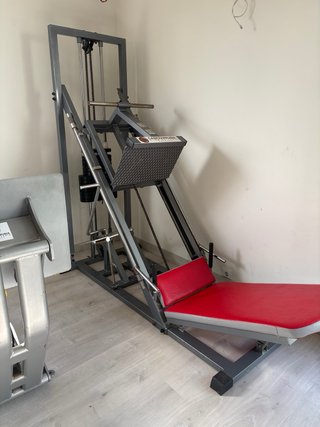 Prensa de musculación en buen estado