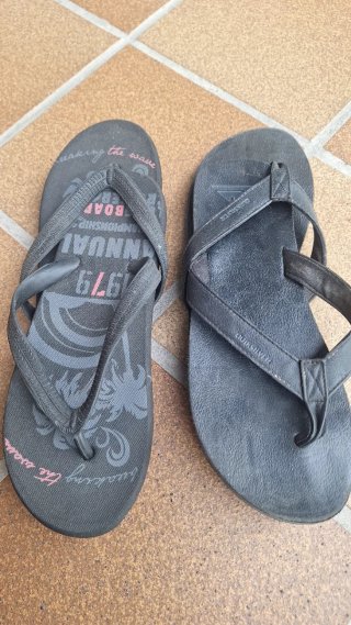 2 Pares Chanclas Quiksilver Hombre Talla 45