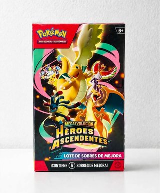 Lote 2 Sobres Pokémon Héroes Ascendentes