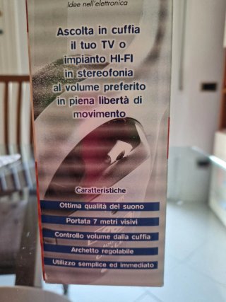 Cuffie Cobra Stereo Senza Fili Infrarossi