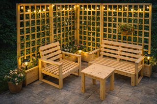 Conjunto Muebles Jardín