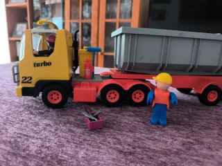 Camión volquete Playmobil