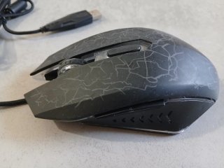Ratón gaming USB con cable