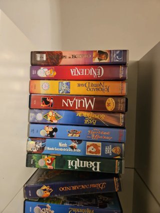 Colección VHS Disney Clásicos