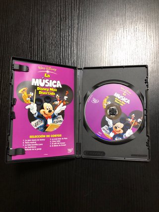 DVD Mickey La Música Disney Más Divertida