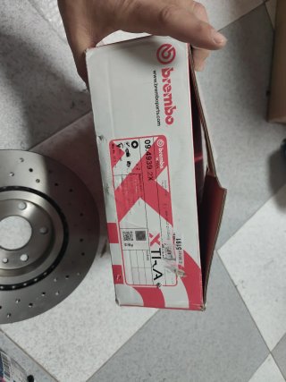 Disco Freno Brembo Perforado 09.4939.2X