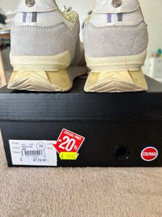 Scarpe Colmar Beige/Grigie Tg. 38