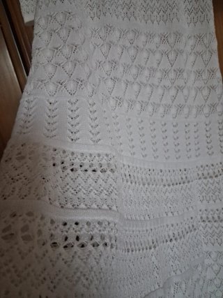 Vestido blanco ibicenco de encaje