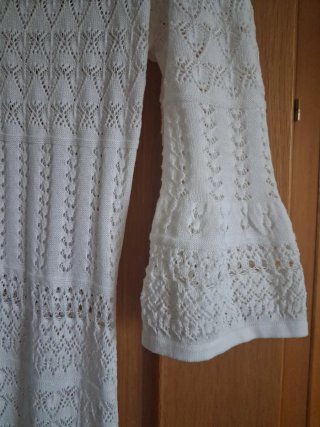 Vestido blanco ibicenco de encaje