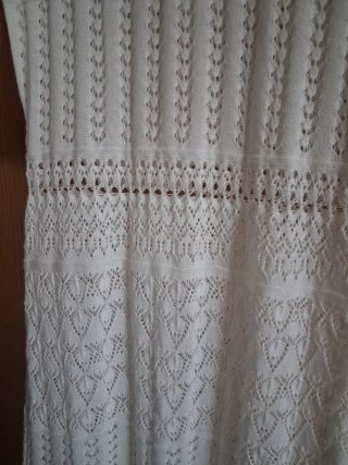 Vestido blanco ibicenco de encaje