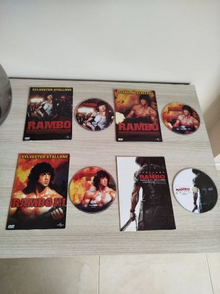 Colección Rambo y Rocky DVD