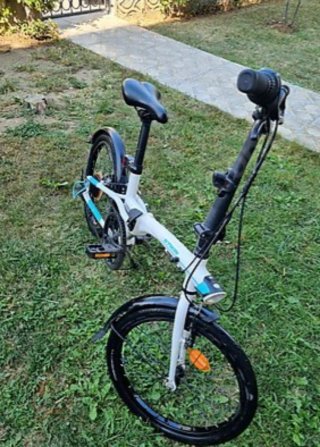 Bicicleta Plegable BTWIN TILT 500 Blanca