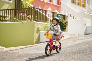 Bicicleta Niños 14" 3-5 Años 2 en 1 Discover 500 Rojo