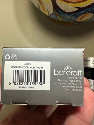 Termometro per vino BarCraft