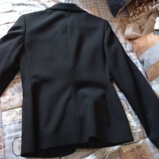 Americana Zara Mujer Talla 36 Negra
