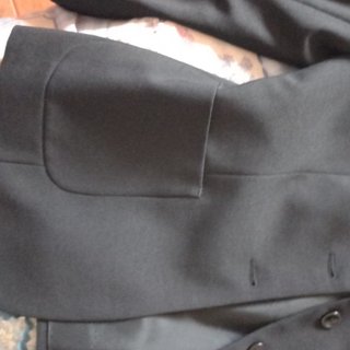 Americana Zara Mujer Talla 36 Negra