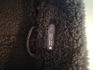 Giubbotto Zara Uomo Stile Aviatore Nero L